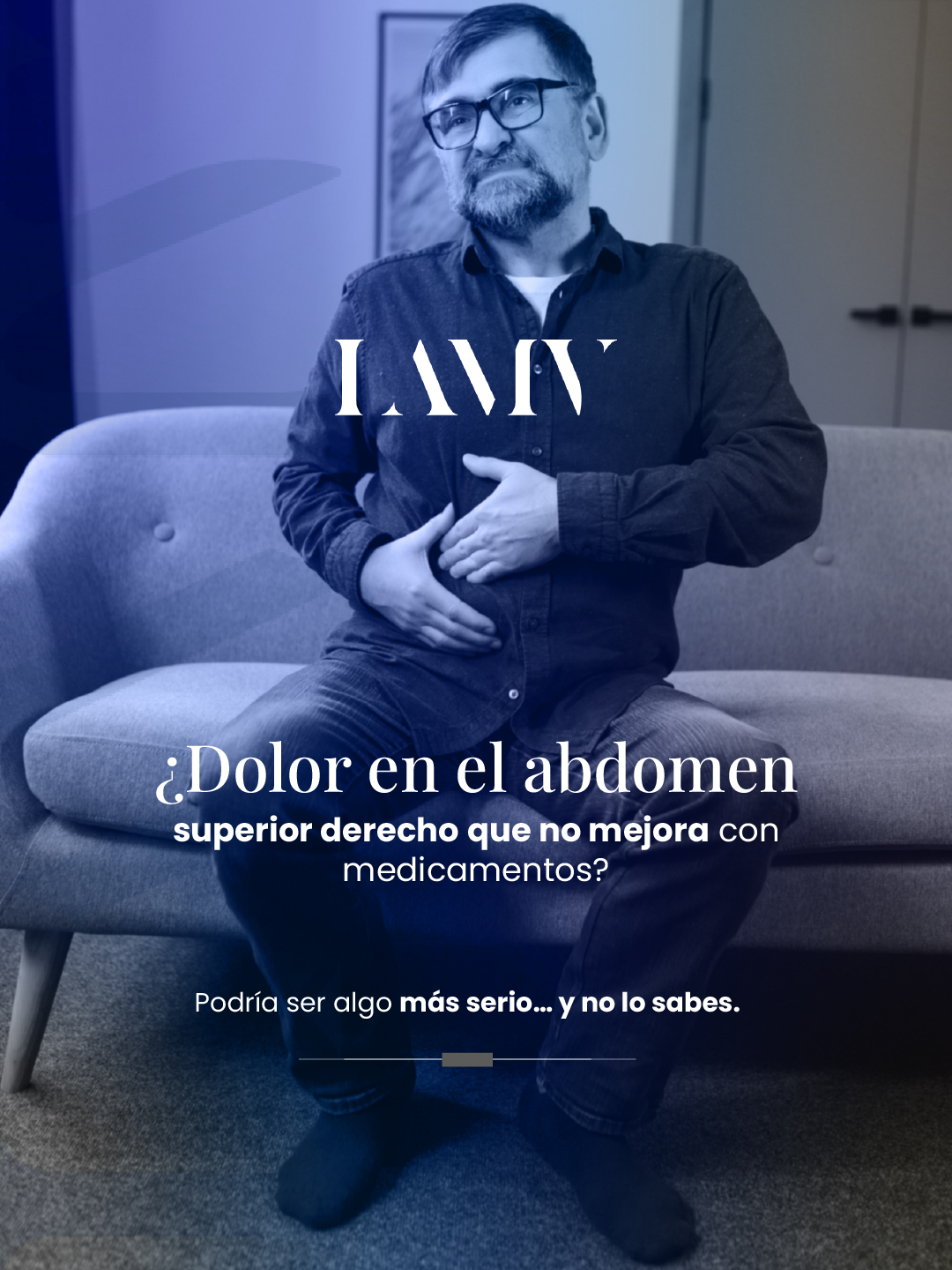 ¿Dolor en el abdomen superior derecho que no mejora con medicamentos? Podría ser algo más serio y no lo sabes.